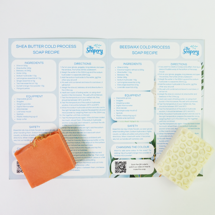 Ultimate Cold Process Soap Making Kit Instructions