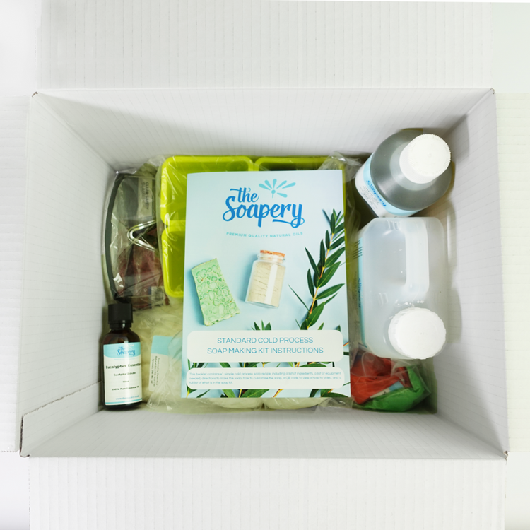 Standard Cold Process Soap Making Kit Box
