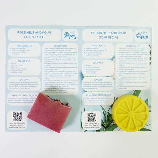 Ultimate Melt and Pour Soap Making Kit Instructions